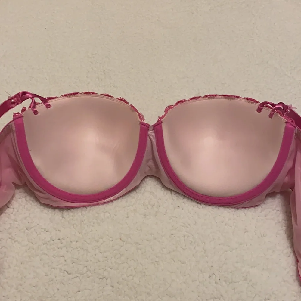 Victoria’s Secret pink lace balconet bra 34D - Picture 6 of 11